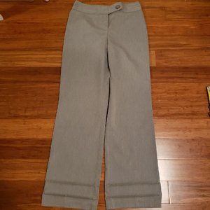 Grey pin stripped dress pants - Size 4
